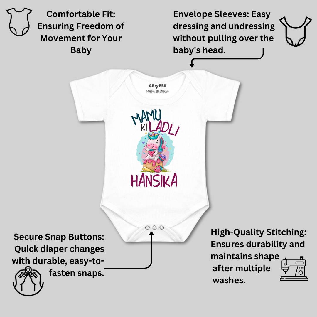 Arvesa Mamu Ki Ladli Baby Boy & Girl Dress