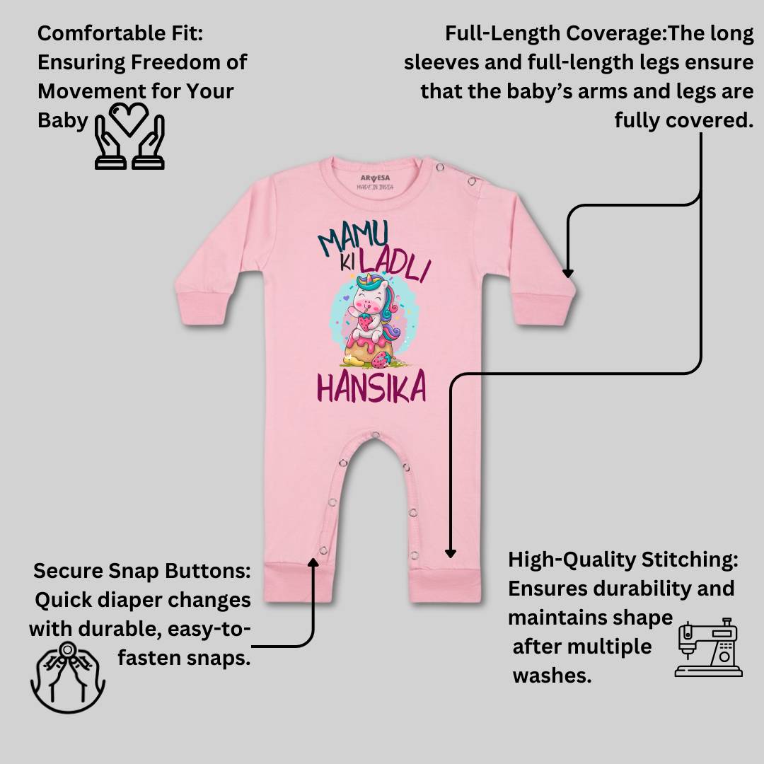 Arvesa Mamu Ki Ladli Baby Boy & Girl Dress