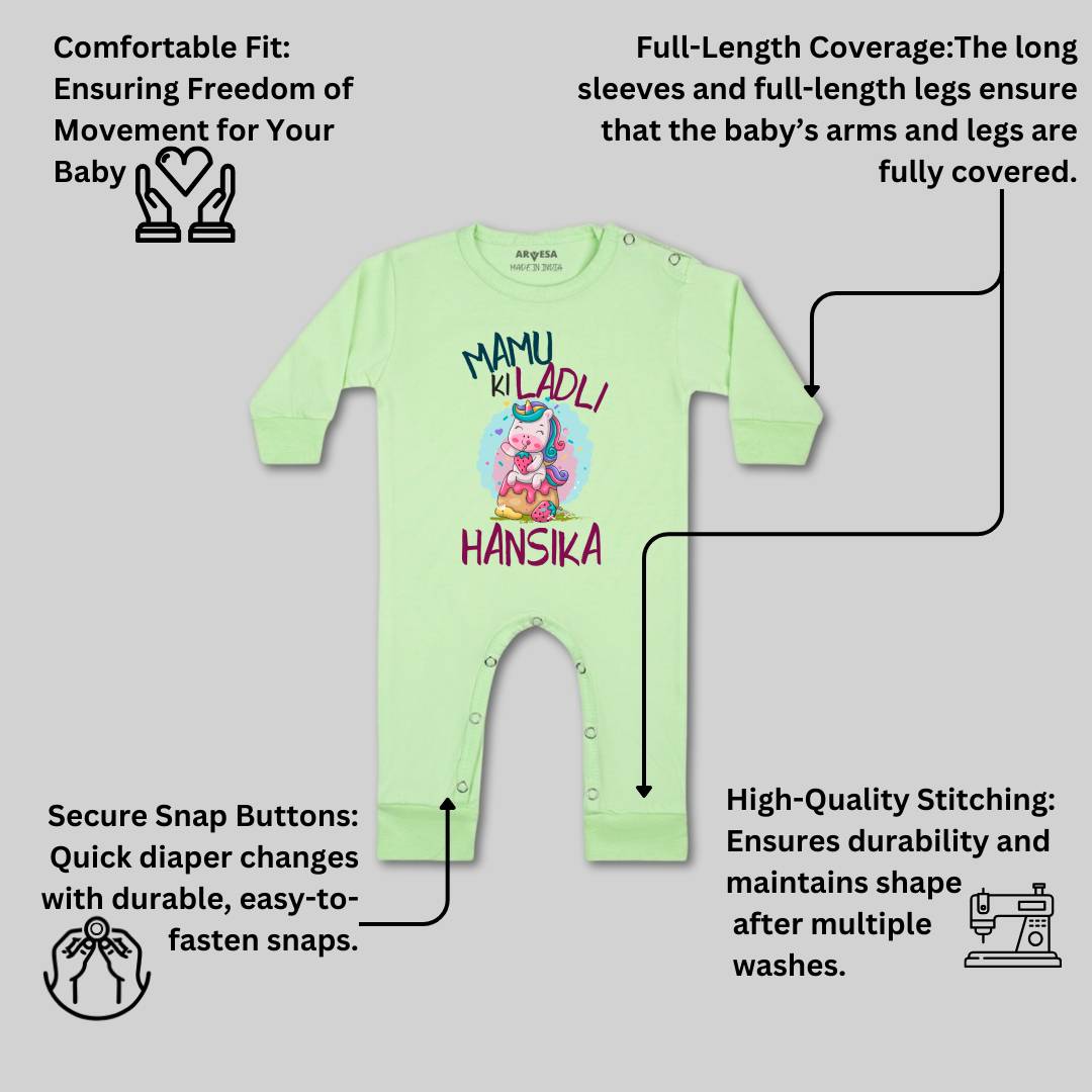 Arvesa Mamu Ki Ladli Baby Boy & Girl Dress