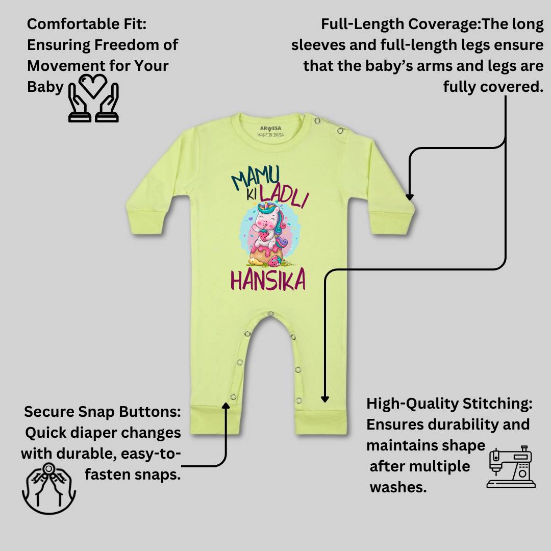 Arvesa Mamu Ki Ladli Baby Boy & Girl Dress