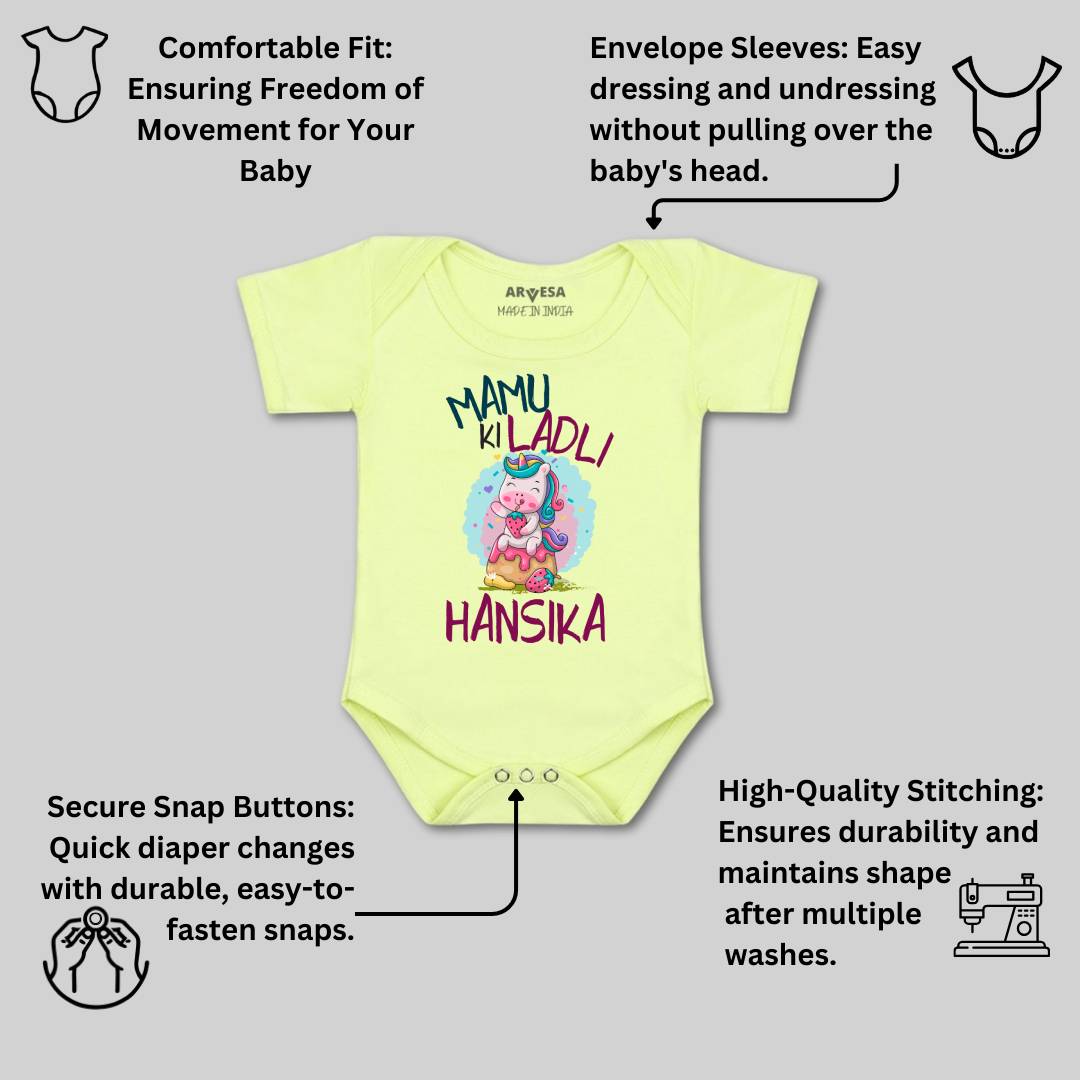 Arvesa Mamu Ki Ladli Baby Boy & Girl Dress