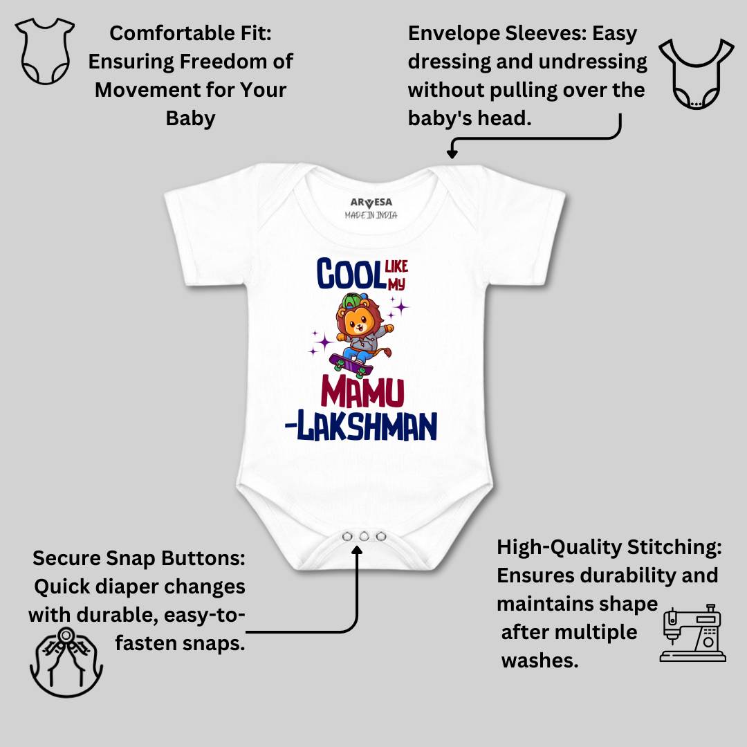 Arvesa Cool Like Mamu Baby Boy & Girl Dress
