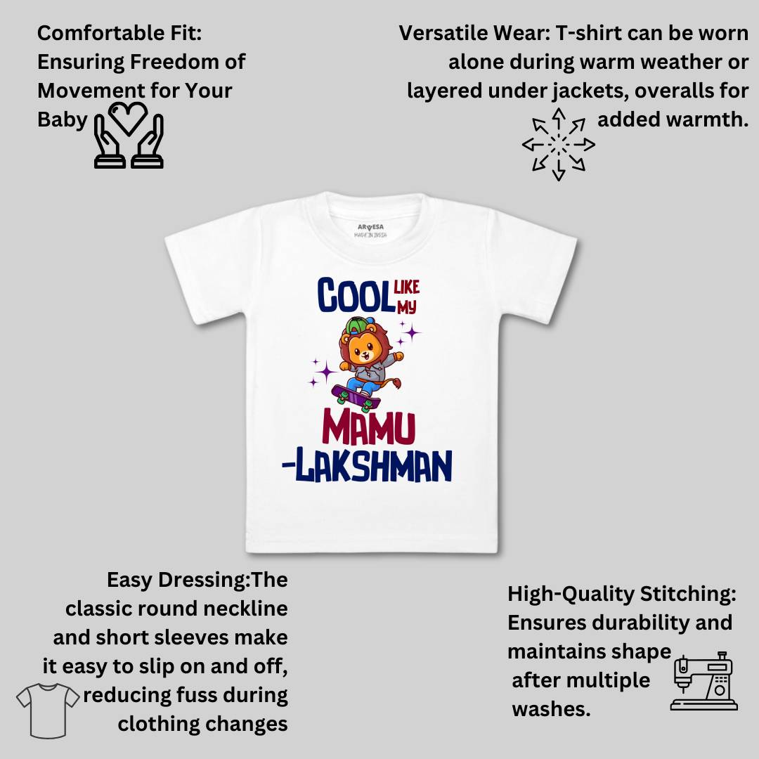 Arvesa Cool Like Mamu Baby Boy & Girl Dress