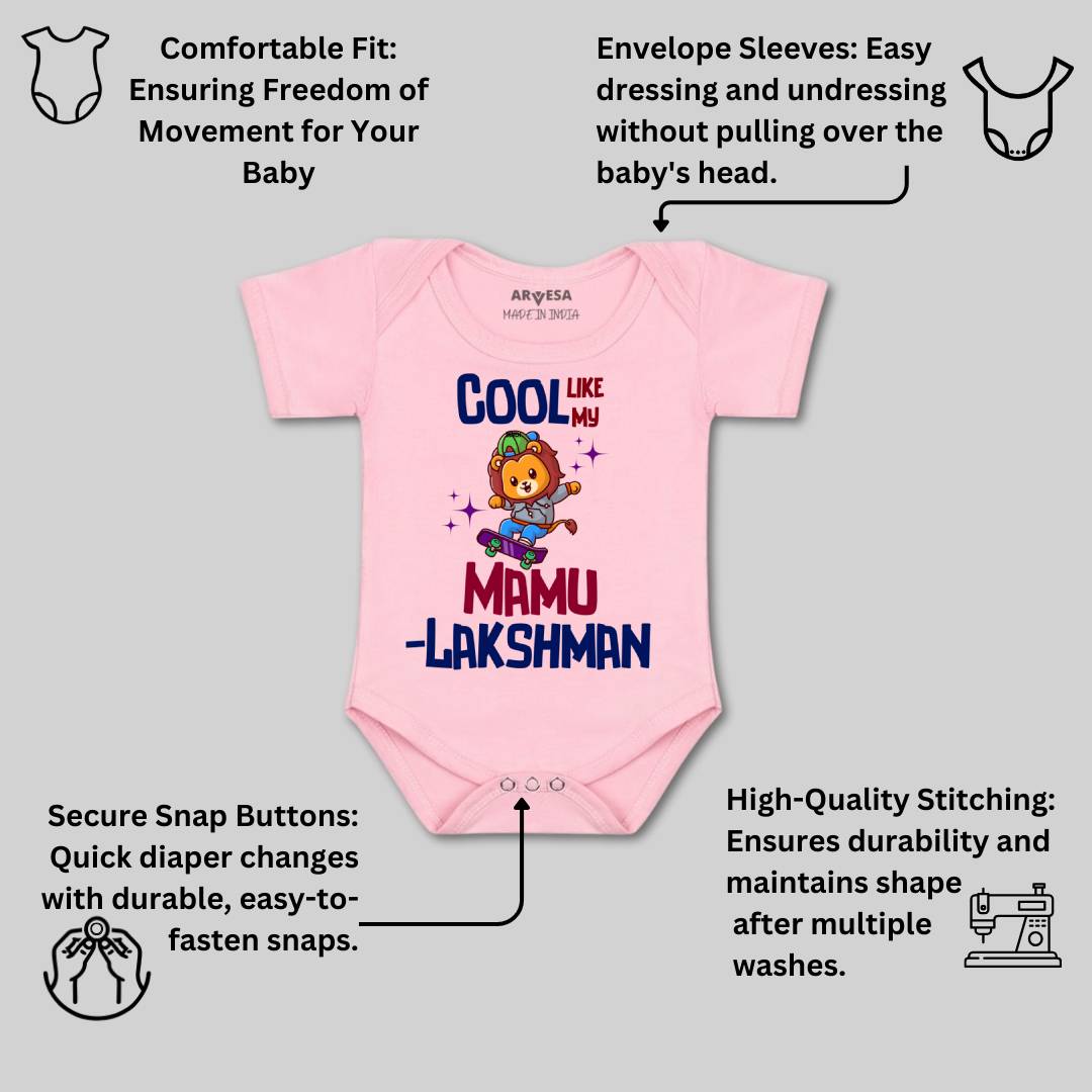 Arvesa Cool Like Mamu Baby Boy & Girl Dress