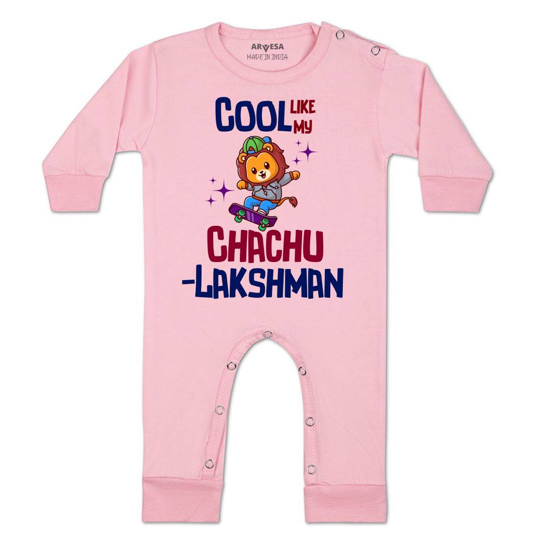 Arvesa Cool Like My Chachu Baby Boy & Girl Dress