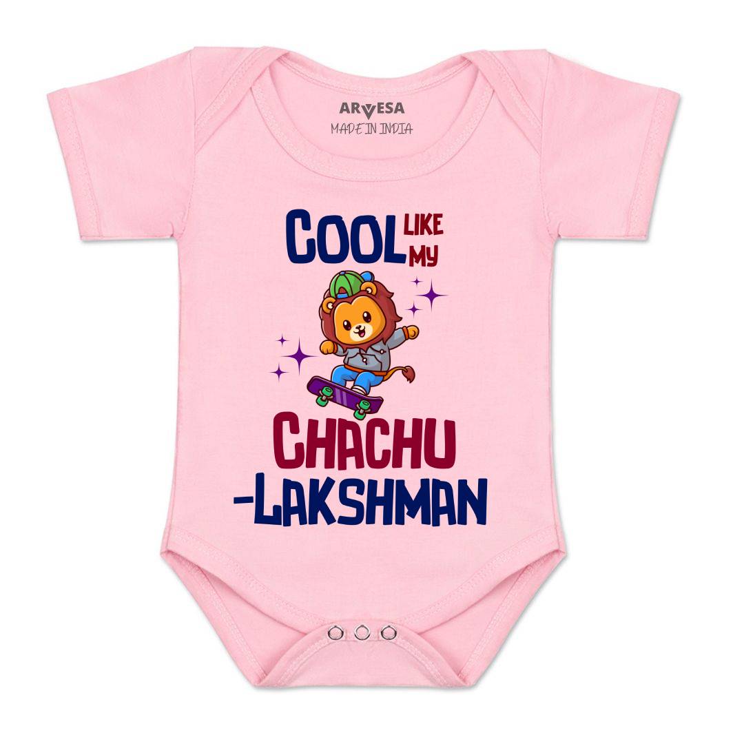 Arvesa Cool Like My Chachu Baby Boy & Girl Dress