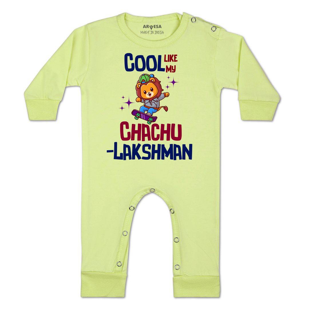 Arvesa Cool Like My Chachu Baby Boy & Girl Dress