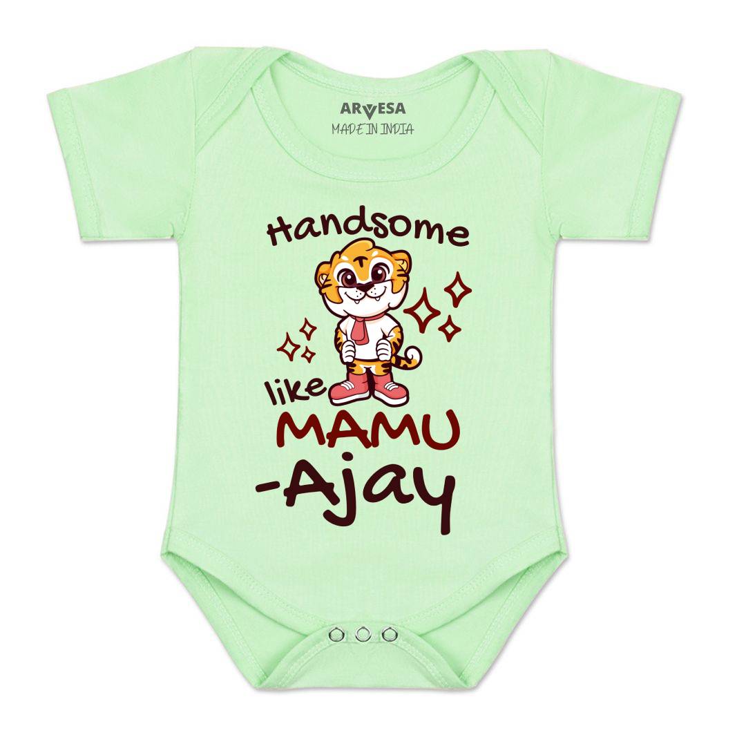 Arvesa Handsome Like Mamu Baby Boy & Girl Dress