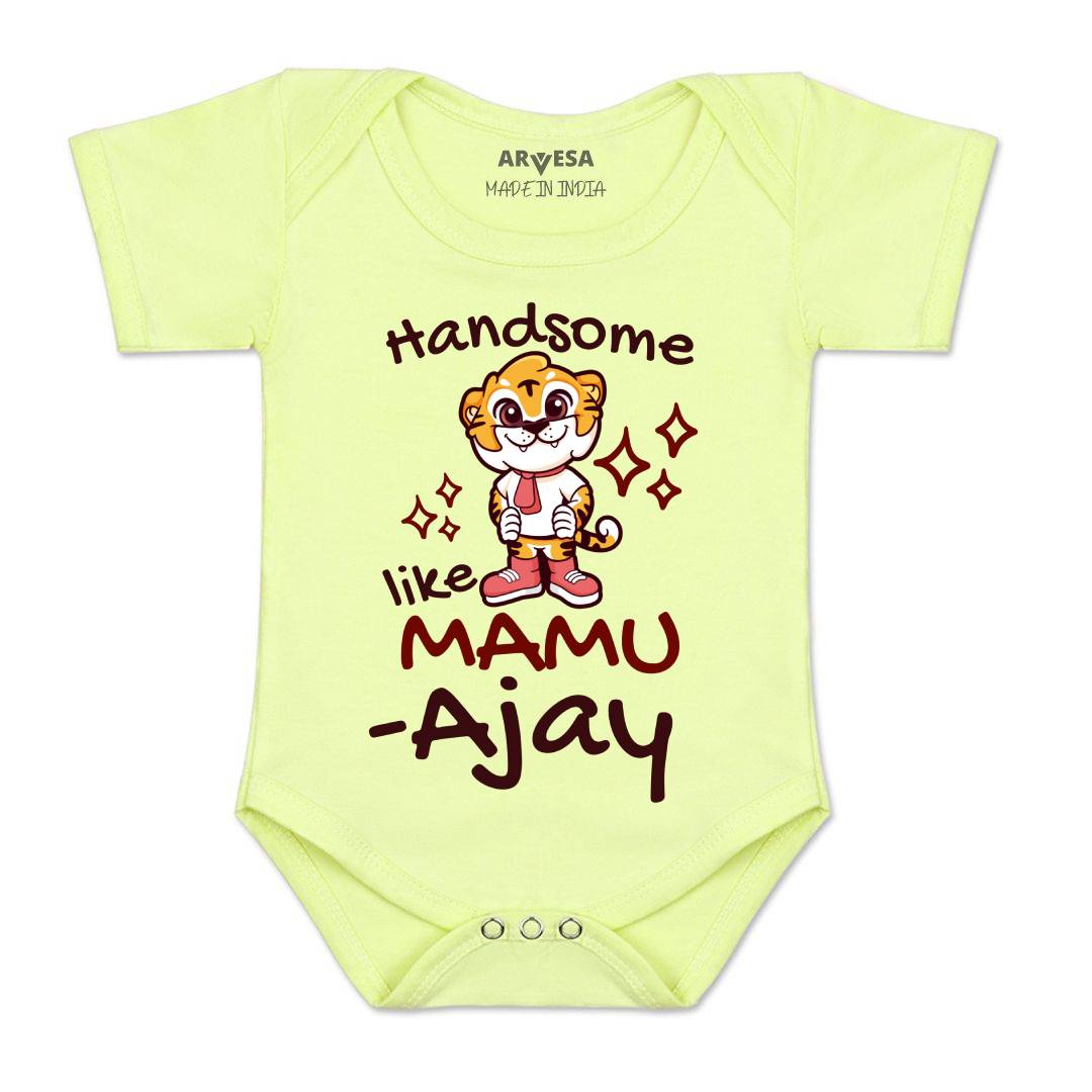 Arvesa Handsome Like Mamu Baby Boy & Girl Dress