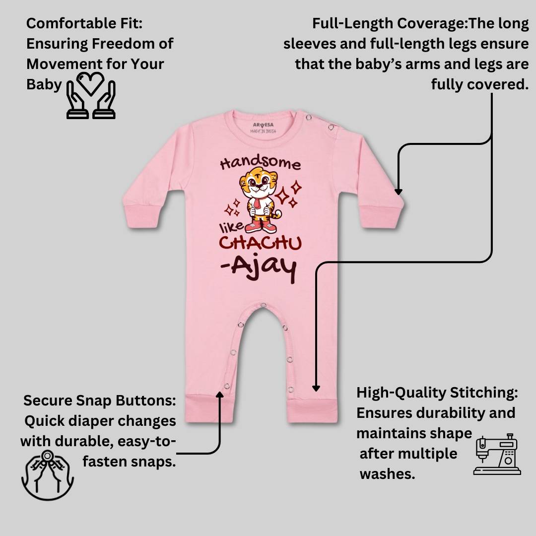 Arvesa Handsome Like Chachu Baby Boy & Girl Dress