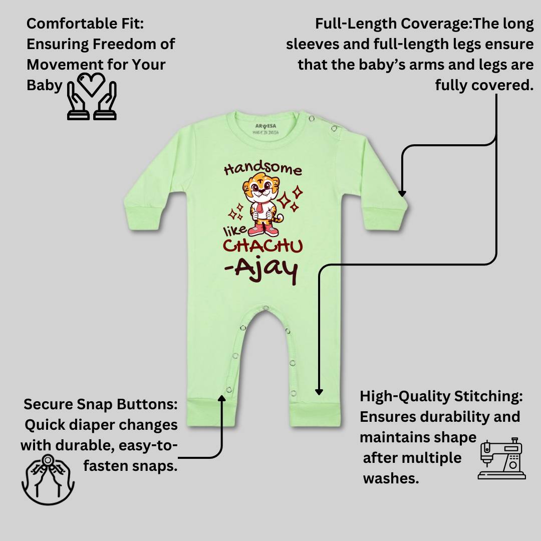 Arvesa Handsome Like Chachu Baby Boy & Girl Dress
