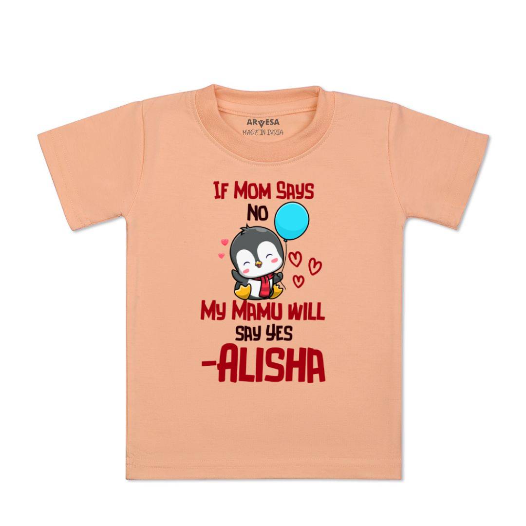 Arvesa My Mamu Will Say Yes Baby Boy & Girl Dress