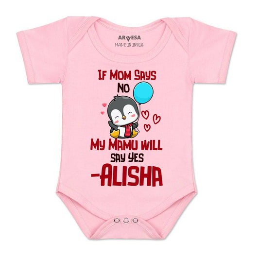 Arvesa My Mamu Will Say Yes Baby Boy & Girl Dress