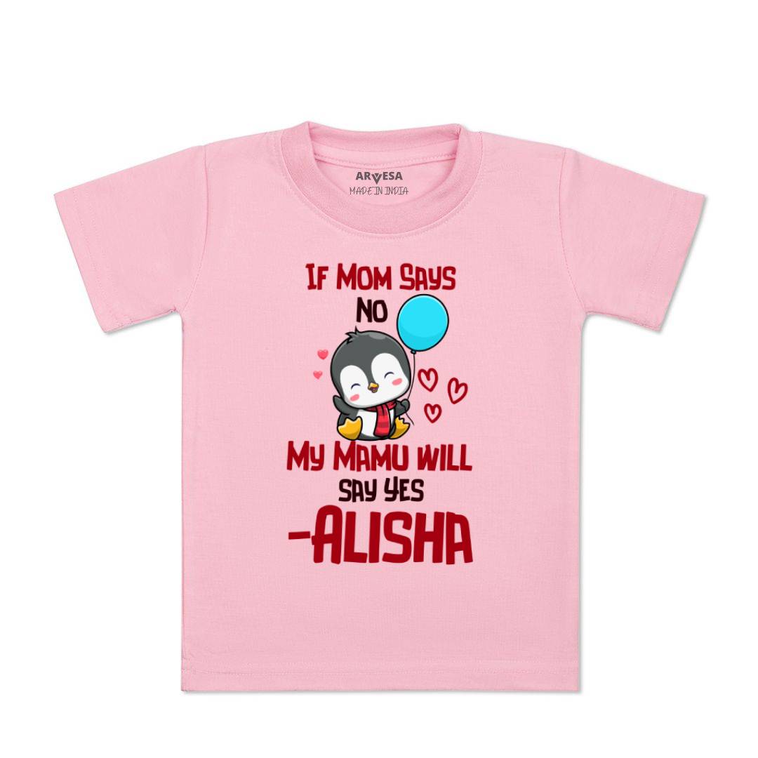 Arvesa My Mamu Will Say Yes Baby Boy & Girl Dress