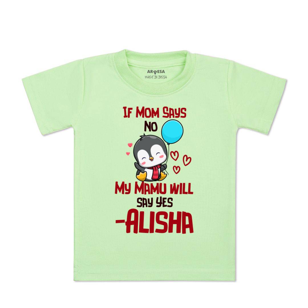 Arvesa My Mamu Will Say Yes Baby Boy & Girl Dress
