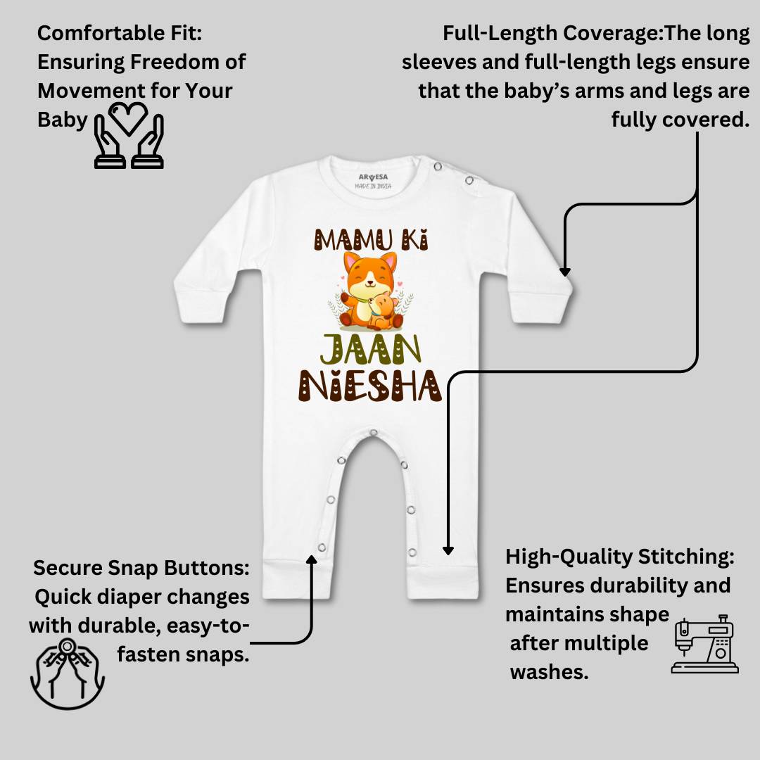 Arvesa Mamu Ki Jaan Baby Boy & Girl Dress