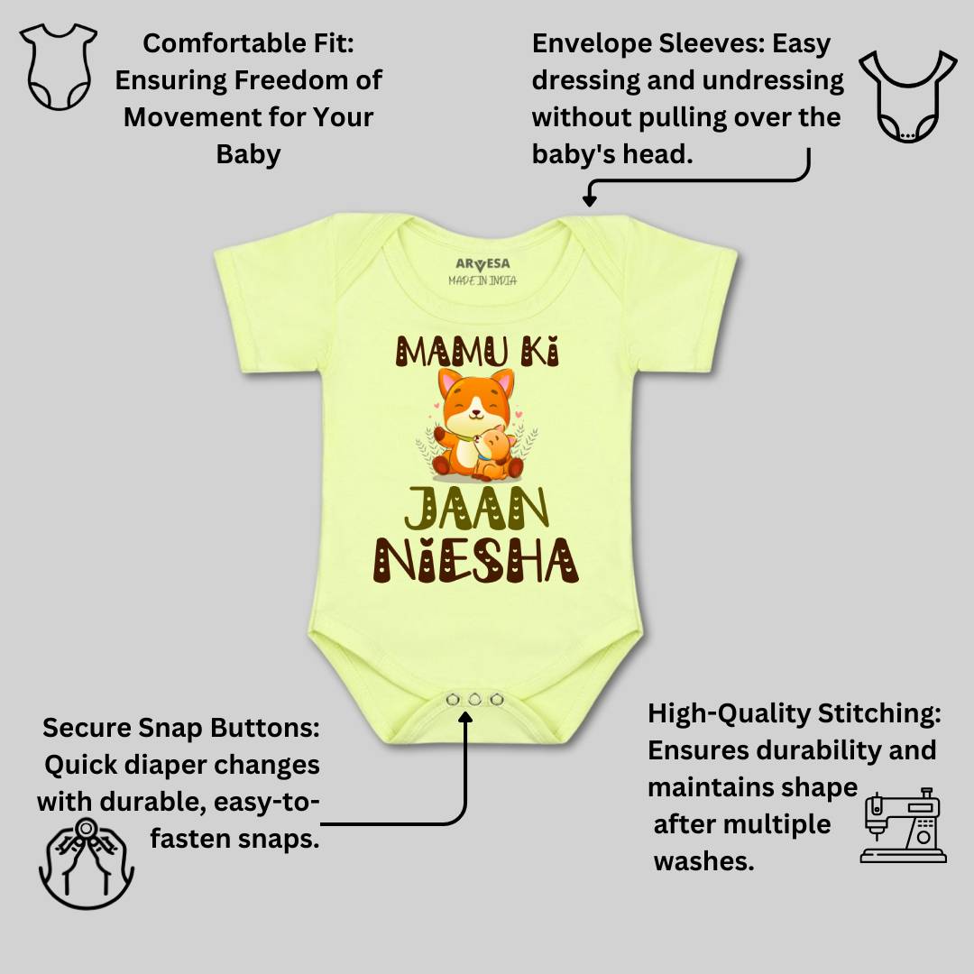 Arvesa Mamu Ki Jaan Baby Boy & Girl Dress