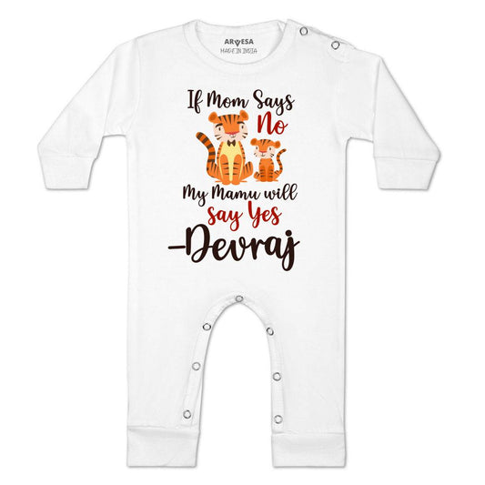 Arvesa My Mamu Will Say Yes Baby Boy & Girl Dress