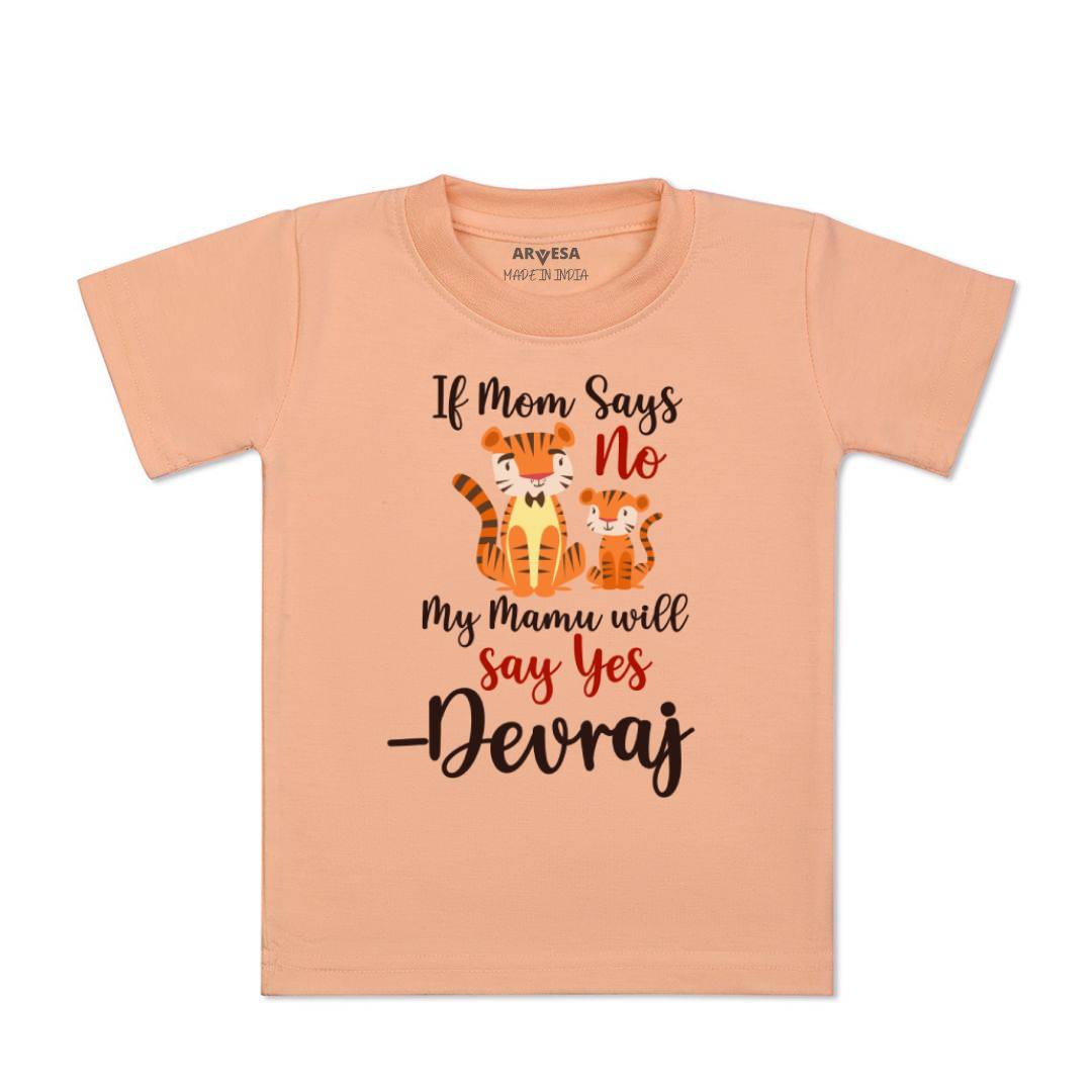 Arvesa My Mamu Will Say Yes Baby Boy & Girl Dress
