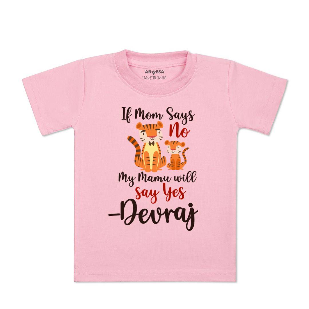 Arvesa My Mamu Will Say Yes Baby Boy & Girl Dress