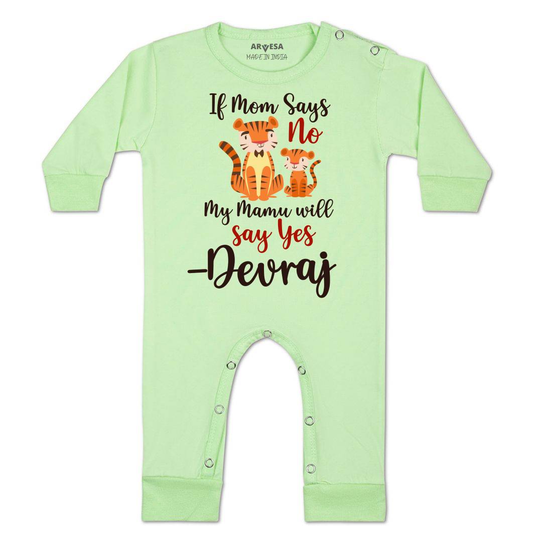 Arvesa My Mamu Will Say Yes Baby Boy & Girl Dress