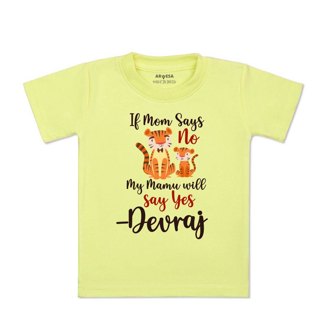 Arvesa My Mamu Will Say Yes Baby Boy & Girl Dress