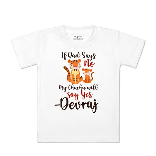 Arvesa If Dad Say No My Chachu Baby Boy & Girl Dress