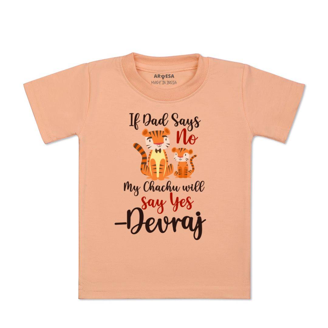 Arvesa If Dad Say No My Chachu Baby Boy & Girl Dress