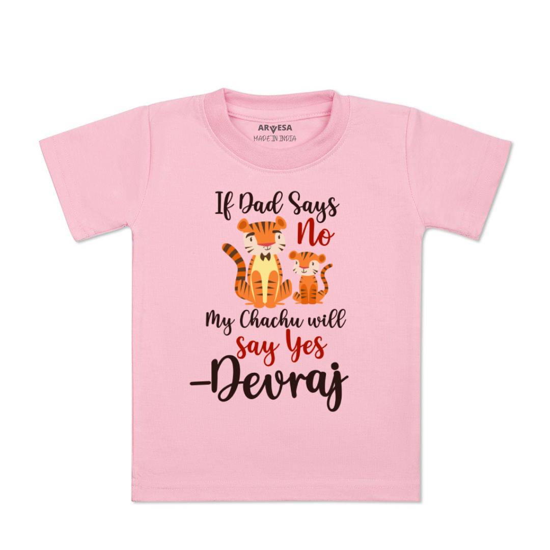 Arvesa If Dad Say No My Chachu Baby Boy & Girl Dress