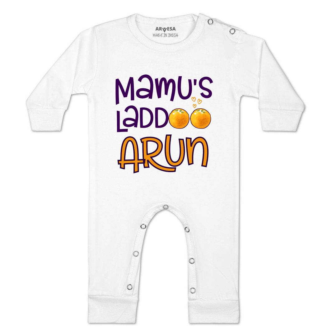 Arvesa Mamu Laddoo Baby Boy & Girl Dress