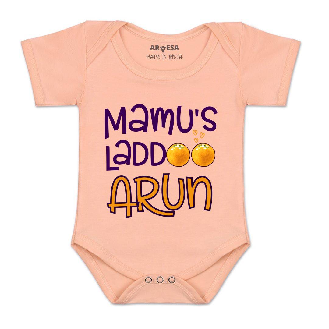 Arvesa Mamu Laddoo Baby Boy & Girl Dress