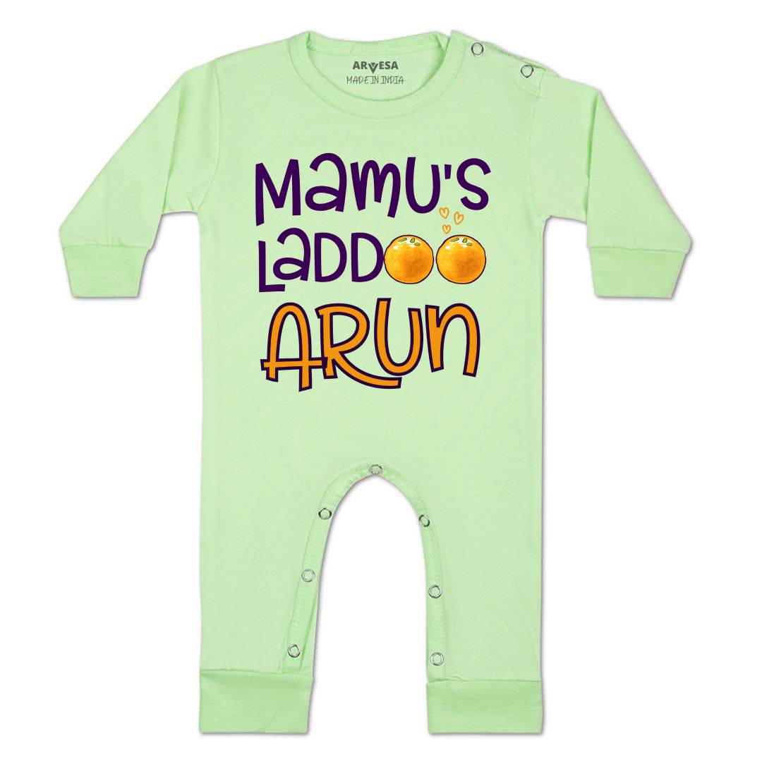 Arvesa Mamu Laddoo Baby Boy & Girl Dress