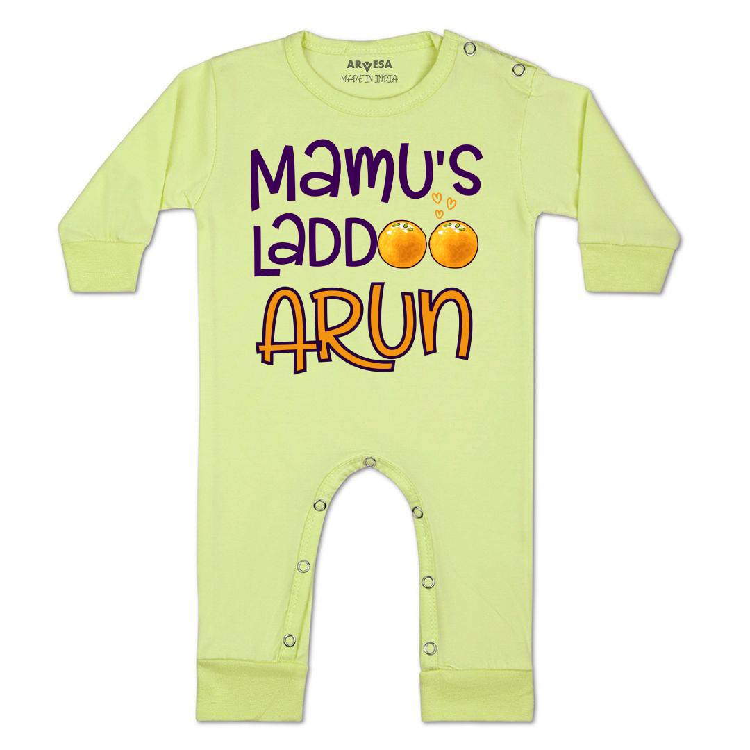 Arvesa Mamu Laddoo Baby Boy & Girl Dress