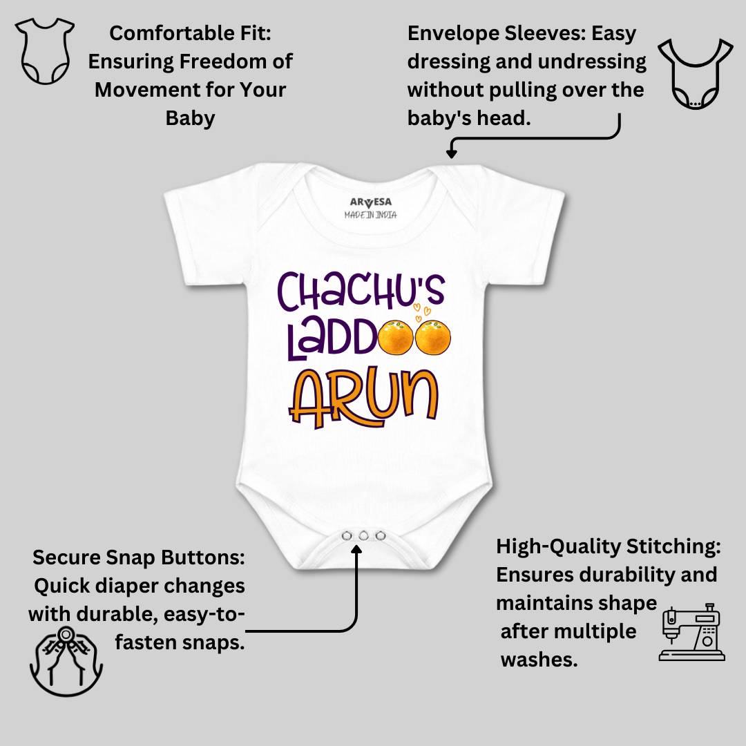Arvesa Chachu Ladoo Baby Boy & Girl Dress