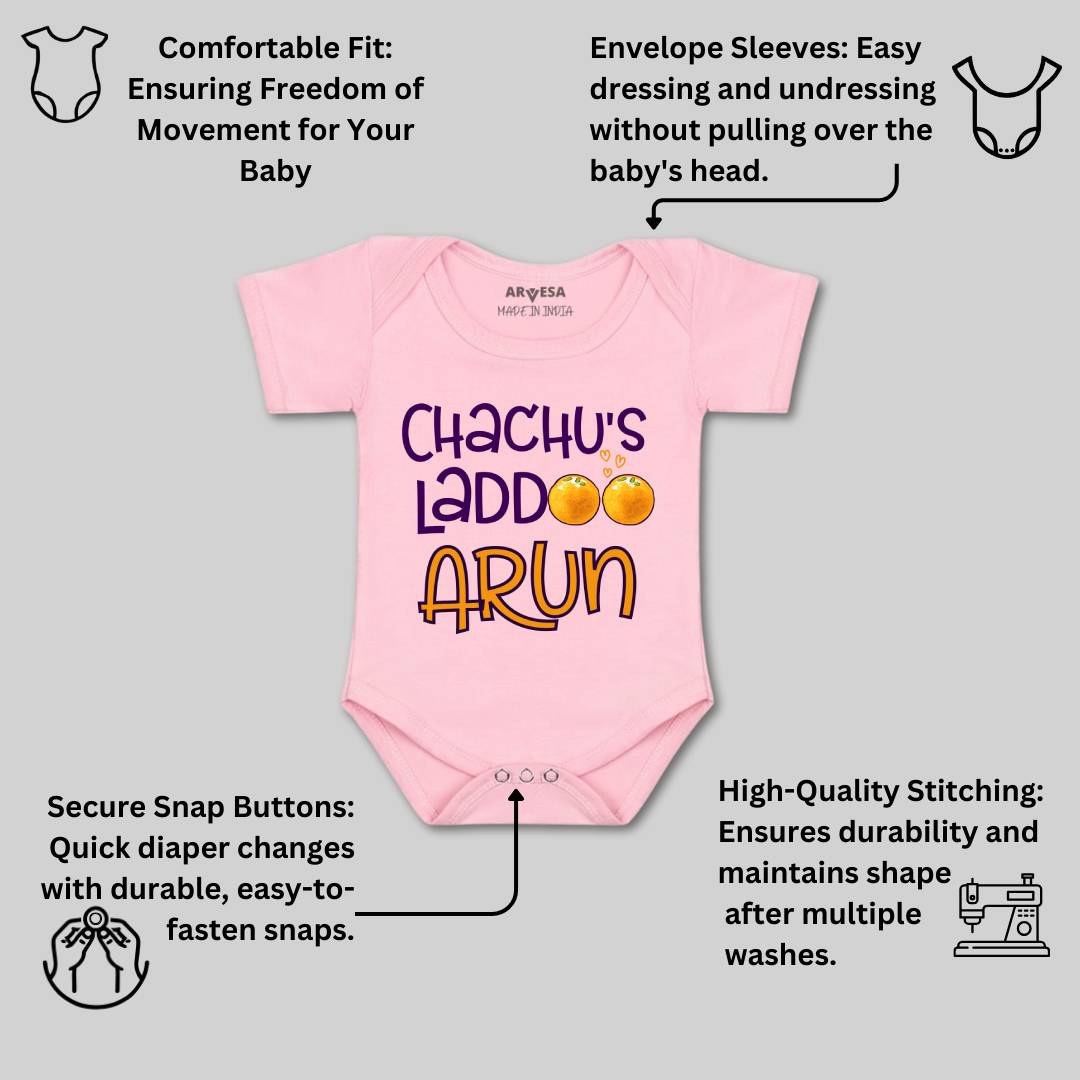 Arvesa Chachu Ladoo Baby Boy & Girl Dress