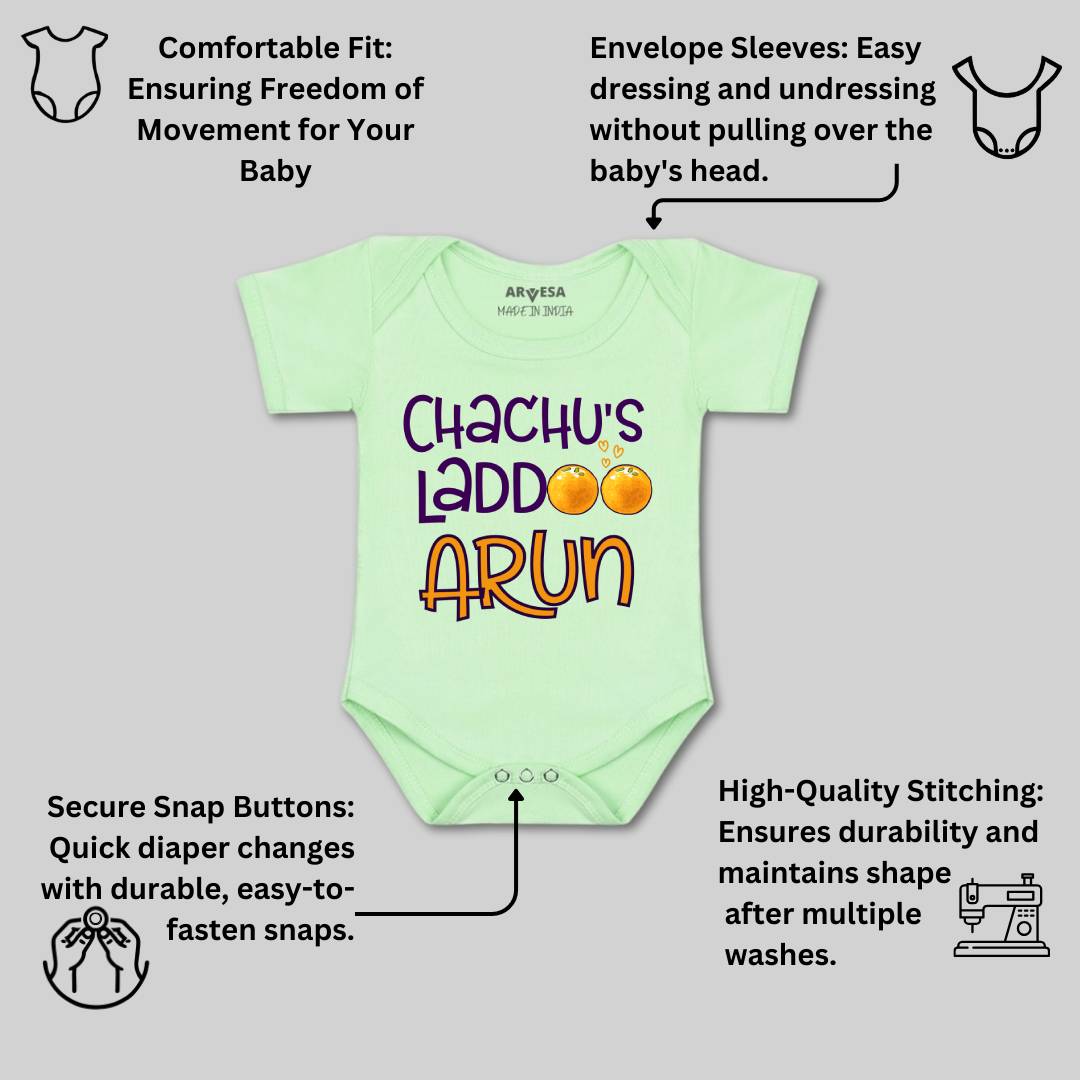 Arvesa Chachu Ladoo Baby Boy & Girl Dress