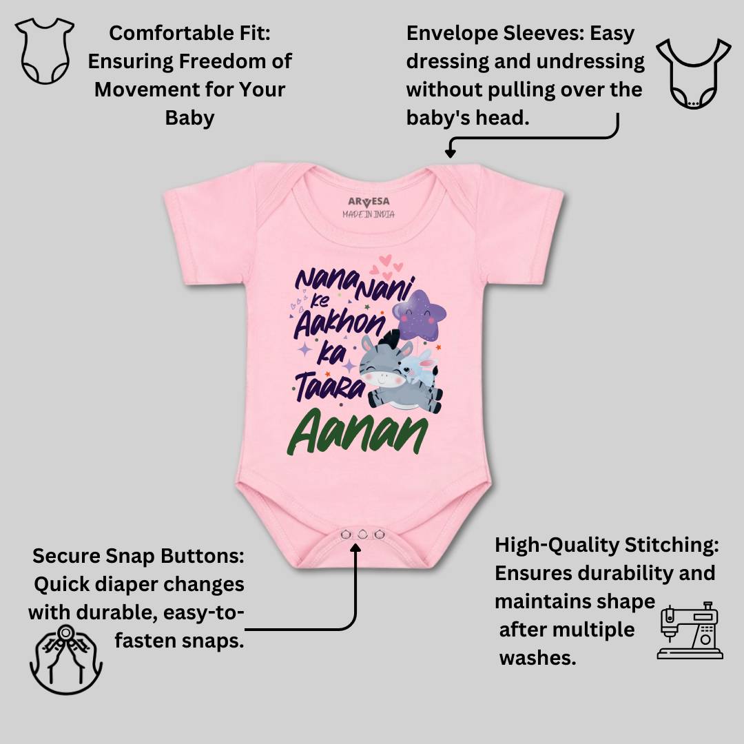 Arvesa Nana Nani Ke Aankhon Ka Tara Baby Boy & Girl Dress