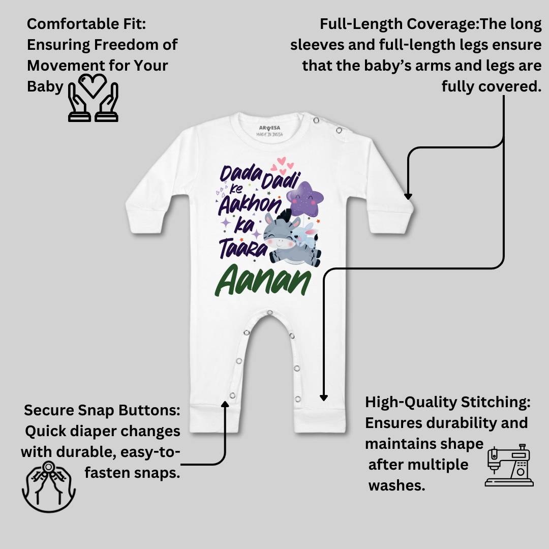 Arvesa Dada Dadi Ke Aankhon Ka Tara Baby Boy & Girl Dress