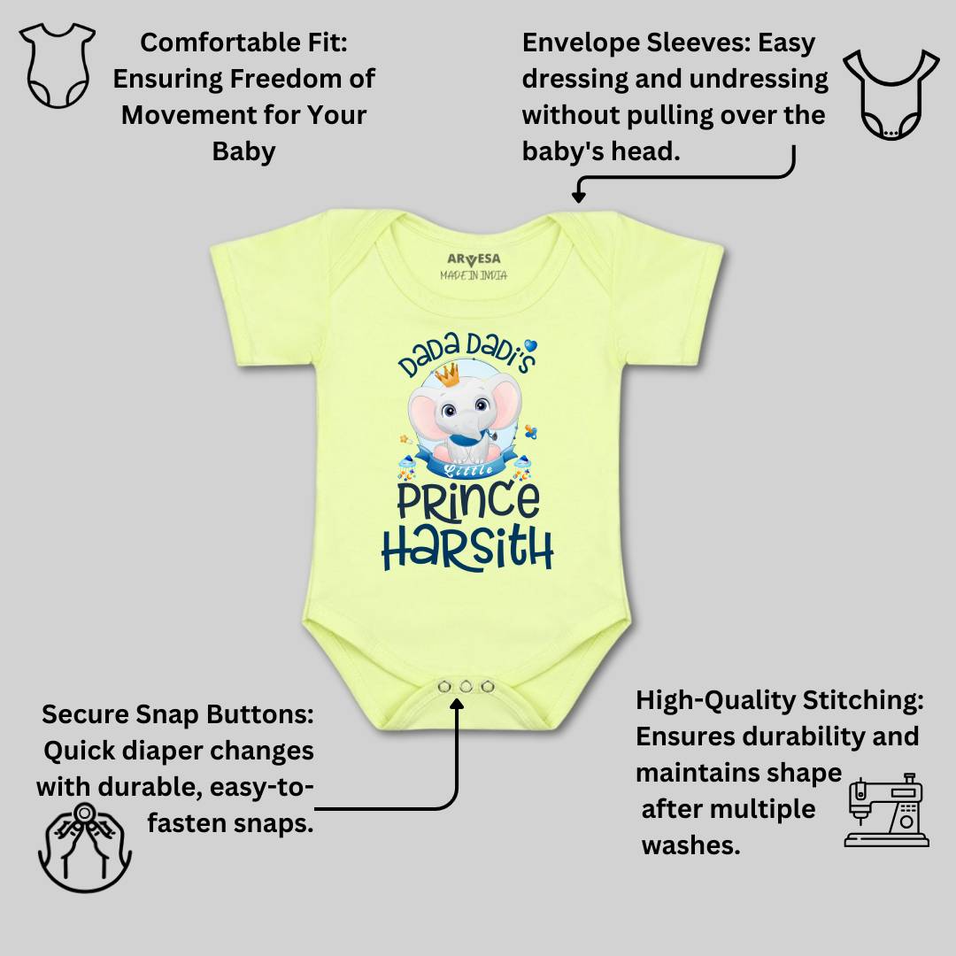 Arvesa Dada Dadi Little Prince Baby Boy & Girl Dress
