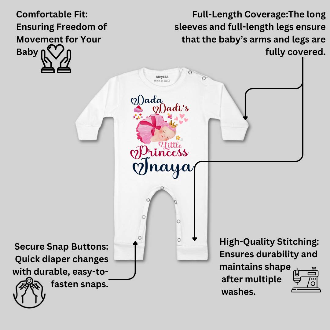 Arvesa Dada Dadi Little Princess Baby Boy & Girl Dress