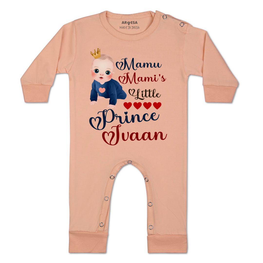 Arvesa Mamu Mami'S Little Prince Baby Boy & Girl Dress