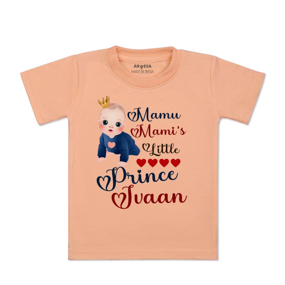 Arvesa Mamu Mami'S Little Prince Baby Boy & Girl Dress