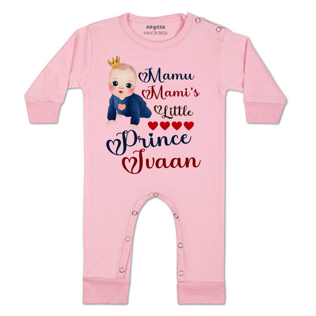 Arvesa Mamu Mami'S Little Prince Baby Boy & Girl Dress
