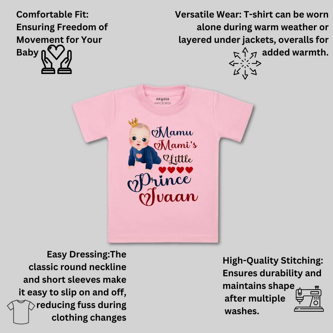 Arvesa Mamu Mami'S Little Prince Baby Boy & Girl Dress