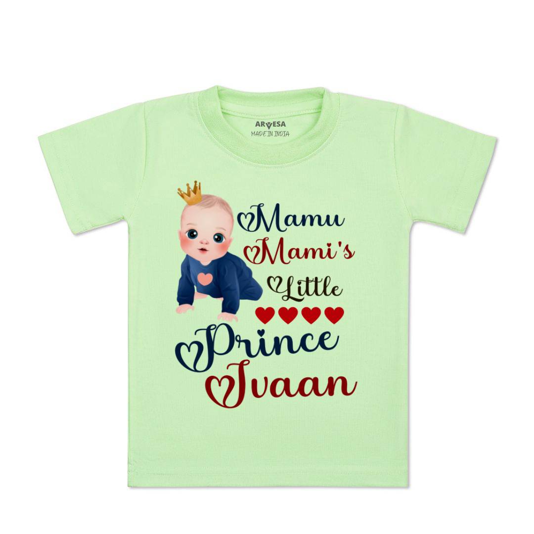 Arvesa Mamu Mami'S Little Prince Baby Boy & Girl Dress