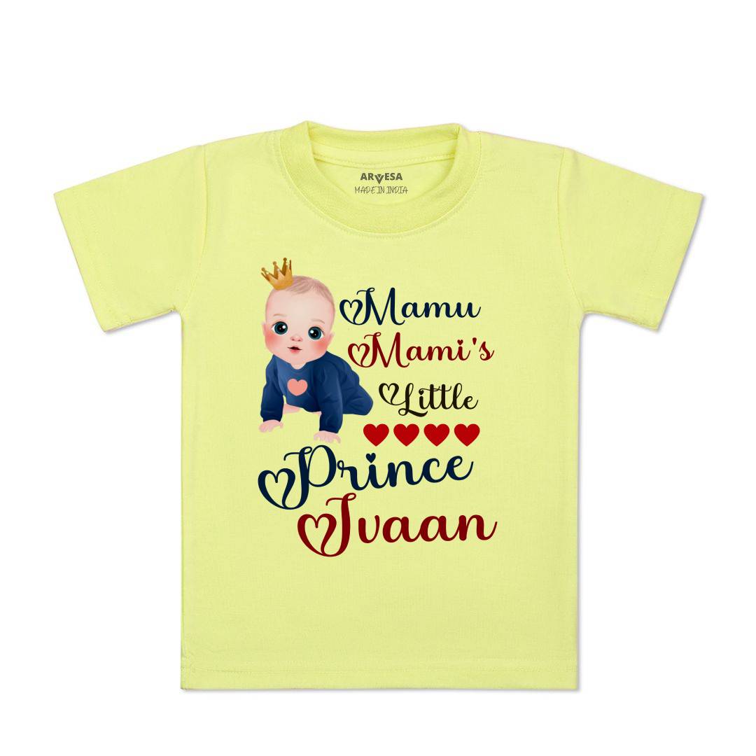 Arvesa Mamu Mami'S Little Prince Baby Boy & Girl Dress