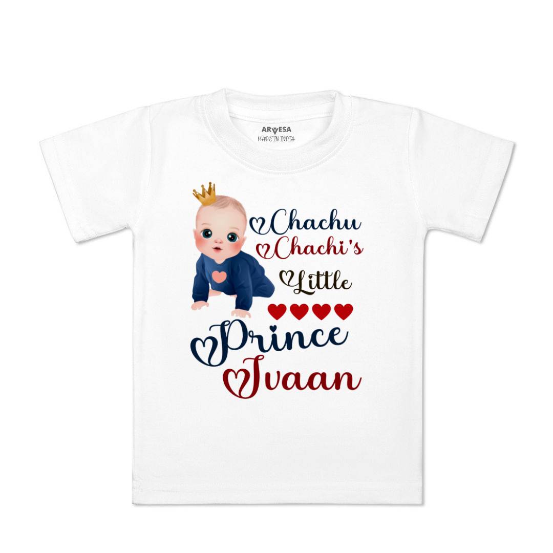 Arvesa Chachu Chachi'S Little Prince Baby Boy & Girl Dress
