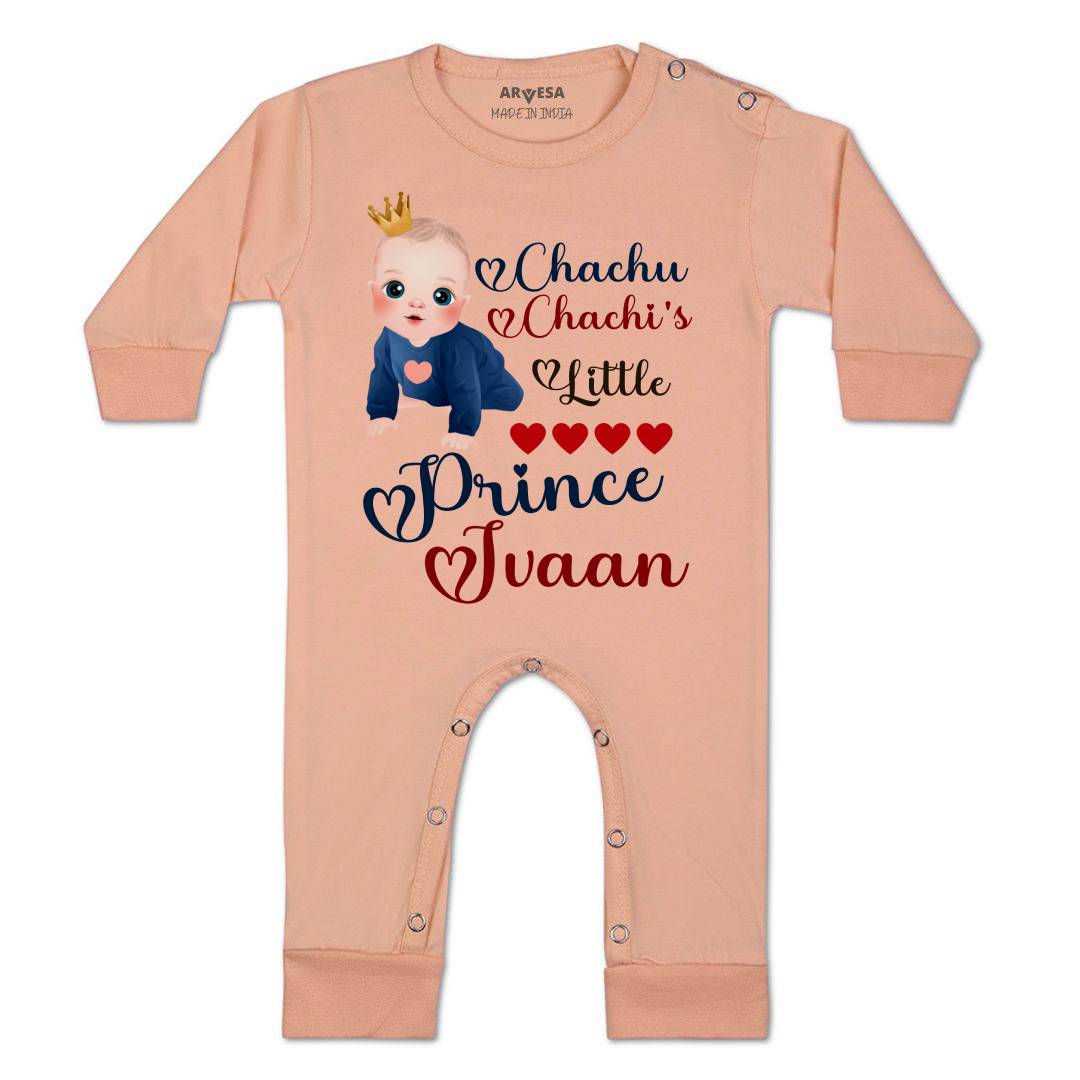 Arvesa Chachu Chachi'S Little Prince Baby Boy & Girl Dress