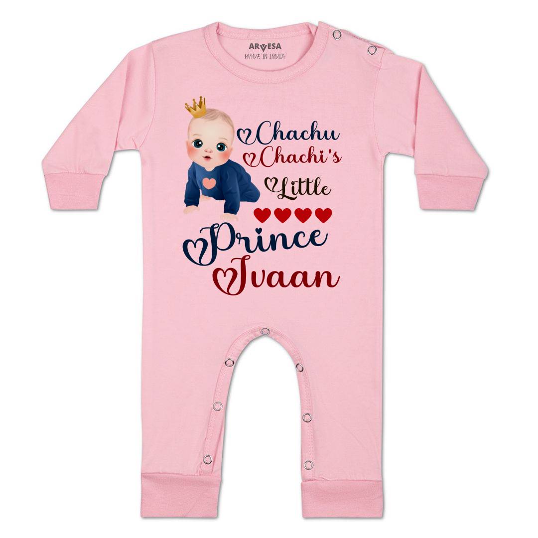 Arvesa Chachu Chachi'S Little Prince Baby Boy & Girl Dress