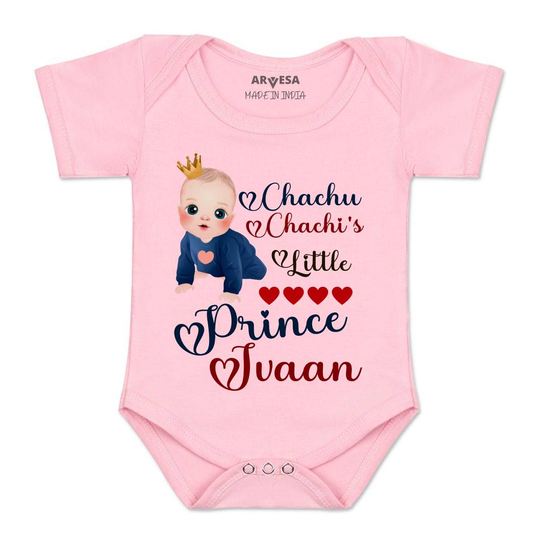 Arvesa Chachu Chachi'S Little Prince Baby Boy & Girl Dress